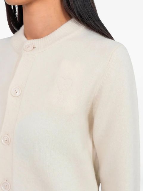 AMI Paris ami de cœur buttoned cardigan - Neutrals