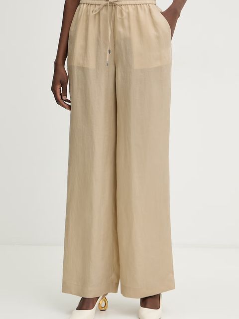 BOSS spodnie palazzo damskie z lyocellem Tavati2 102772 - zdjęcie produktu nr 1