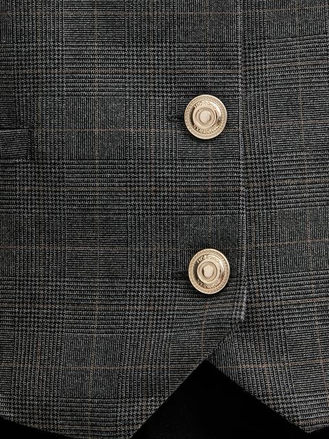 Morgan kamizelka kolor szary jednorzędowa CAMME.F