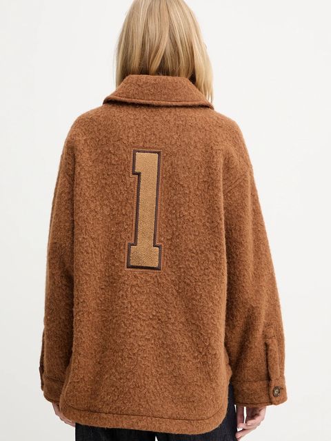 MAX&Co. płaszcz z dodatkiem wełny