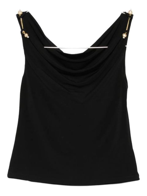 Aje Peyton cowl-neck tank top - Black