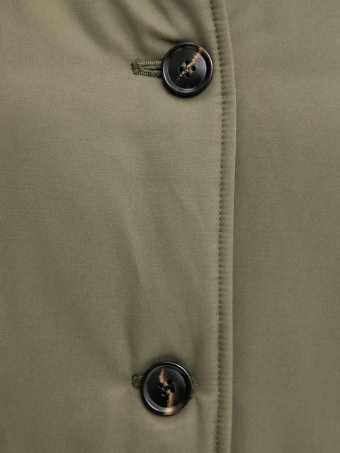 United Colors of Benetton płaszcz kolor zielony 2I1UDN08F