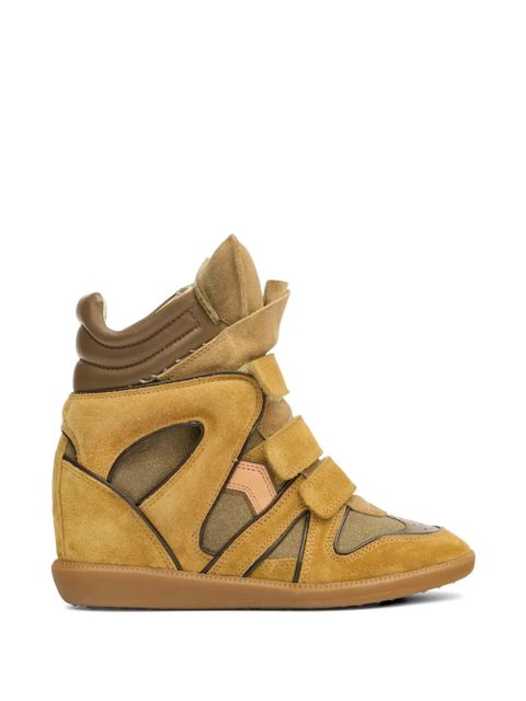 ISABEL MARANT Bekett suede sneakers - Neutrals - zdjęcie produktu nr 1