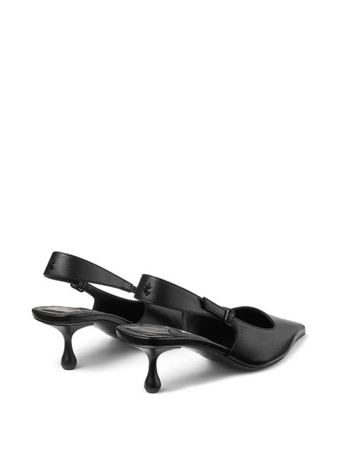 Jimmy Choo Amel 50mm leather pumps - Black