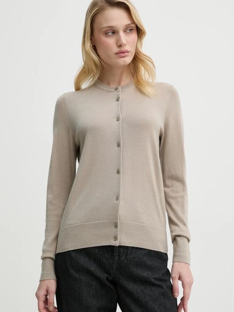 Filippa K kardigan wełniany kolor szary lekki 28921 - zdjęcie produktu nr 1