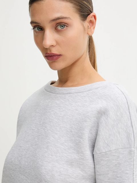 MUUV. bluza damska kolor szary melanżowa 0