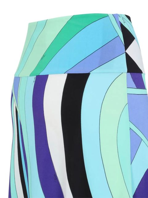 PUCCI abstract-print skirt - Blue - zdjęcie produktu nr 2