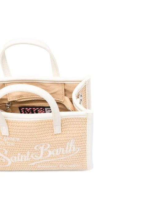 MC2 Saint Barth mini Vivian tote bag - Neutrals