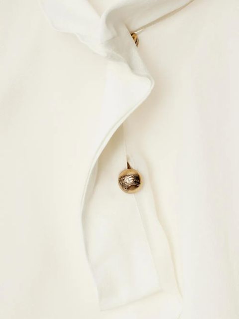 Burberry silk top - Neutrals