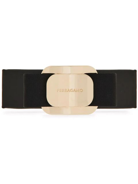 Ferragamo Vara bow hair clip - Black - zdjęcie produktu nr 1