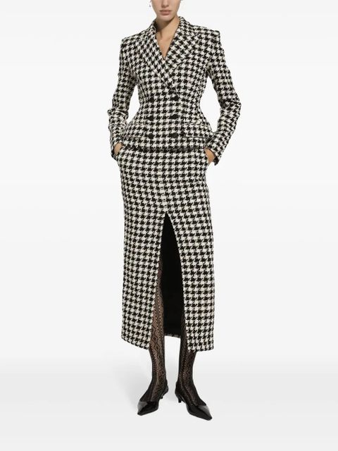 Dolce & Gabbana double breasted check blazer - Black - zdjęcie produktu nr 2