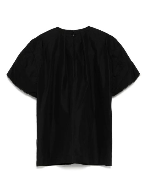 3.1 Phillip Lim petal sleeves blouse - Black - zdjęcie produktu nr 2