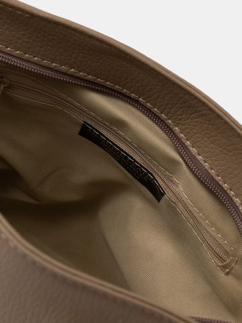 Answear.LAB torebka skórzana kolor brązowy