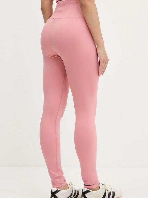 Pangaia legginsy Plant-Stretch Compressive Leggings damskie kolor różowy gładkie 10002427 - zdjęcie produktu nr 2