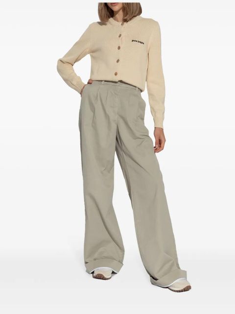 Gianvito Rossi Gravel panelled sneakers - White