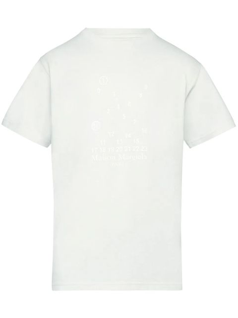 Maison Margiela Numeric logo-print T-shirt - White - zdjęcie produktu nr 1