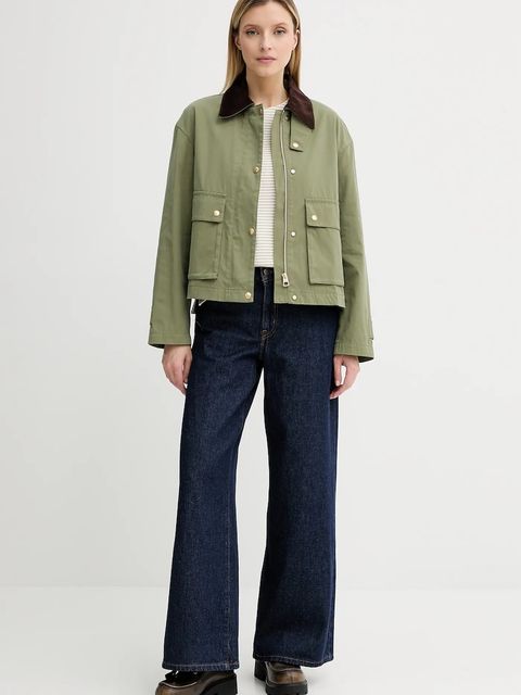 Marc O'Polo kurtka kolor zielony przejściowa 506008070301 - zdjęcie produktu nr 2