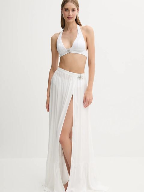 Guess biustonosz kąpielowy kolor biały miękka miseczka E5GJ24 KC692