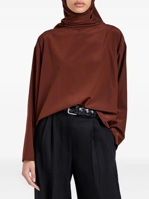 Proenza Schouler roll-neck top - Brown