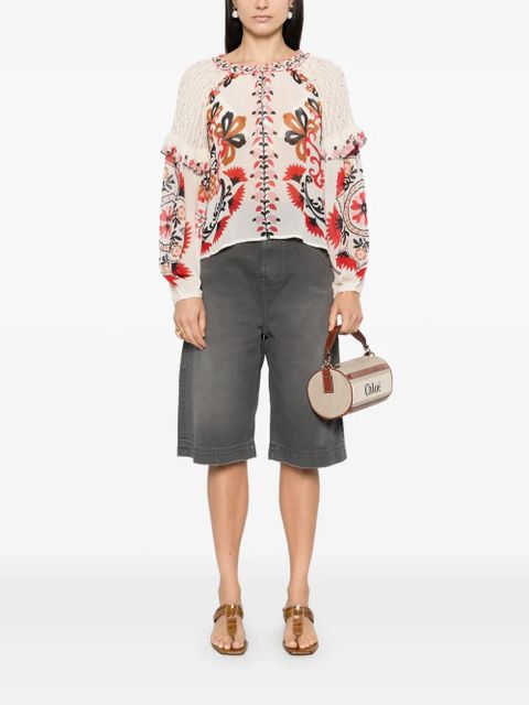 FARM Rio Cashew Mandala blouse - Neutrals - zdjęcie produktu nr 2