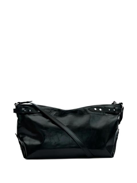 ISABEL MARANT Winna Day leather crossbody bag - Black