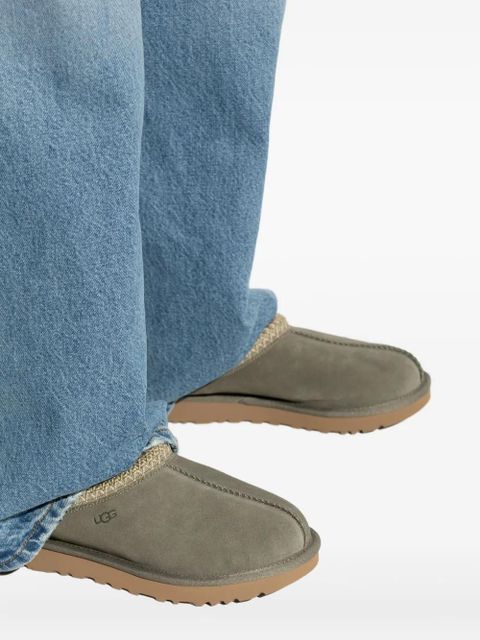 UGG braided-trim sheepskin boots - Green