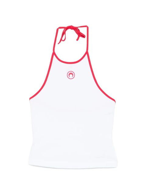 Marine Serre halter-neck top - White - zdjęcie produktu nr 1