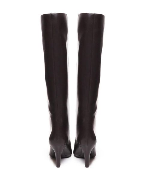 Saint Laurent 75mm Jill boots - Brown
