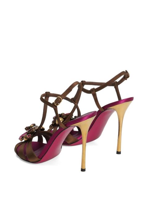 Dolce & Gabbana 105mm Keira 2.0 sandals - Brown