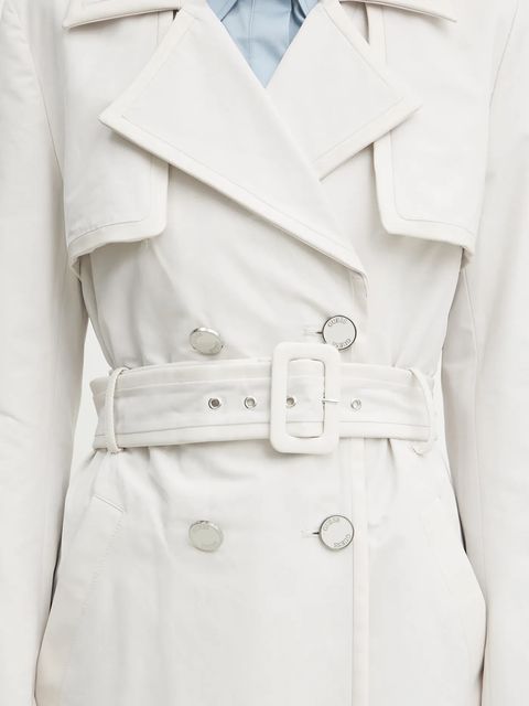 Guess trencz damski kolor beżowy przejściowy W5RL14 WGWD2