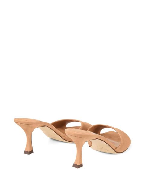 Jimmy Choo 70mm Skye mules - Neutrals