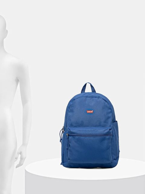 Levi's plecak kolor niebieski duży gładki 004C7