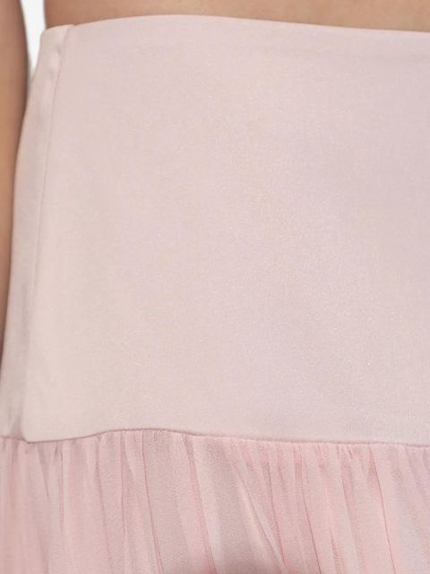 Posse Solene gathered maxi skirt - Pink