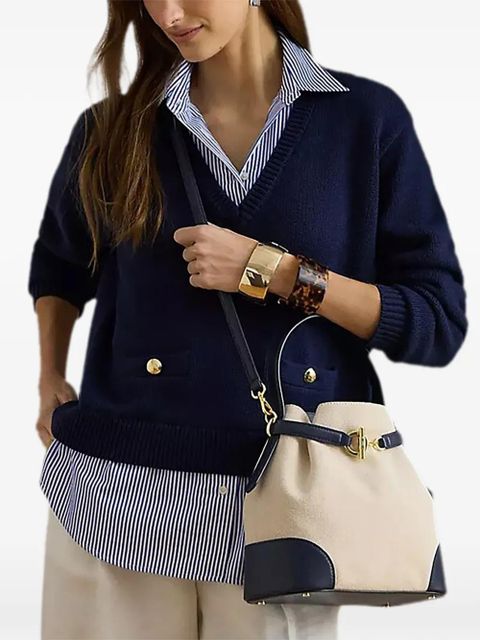 Lauren Ralph Lauren medium Blaike bucket bag - Neutrals - zdjęcie produktu nr 2