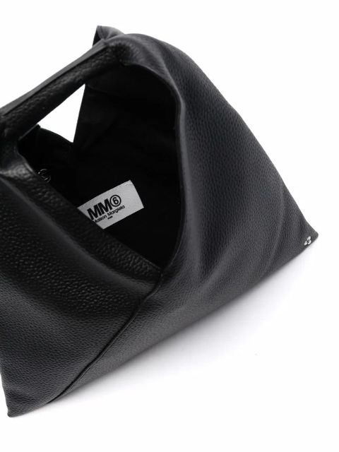 MM6 Maison Margiela Japanese leather tote bag - Black - zdjęcie produktu nr 2