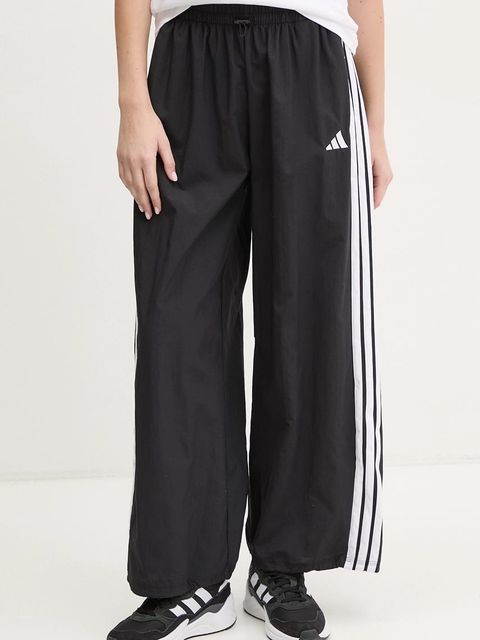 adidas spodnie dresowe Essentials damskie kolor czarny z aplikacją JE1306