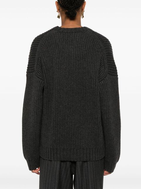 KHAITE Manuela sweater - Grey
