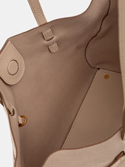 Gianni Chiarini torebka zamszowa VIOLETTE