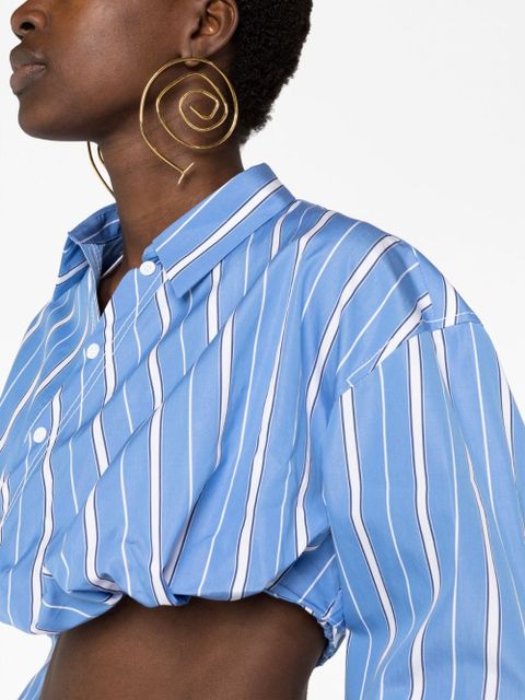 Jacquemus La Chemise Bahia Courte shirt - Blue