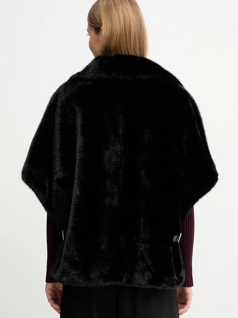 Pinko bezrękawnik kolor czarny przejściowy 103837 A2PI