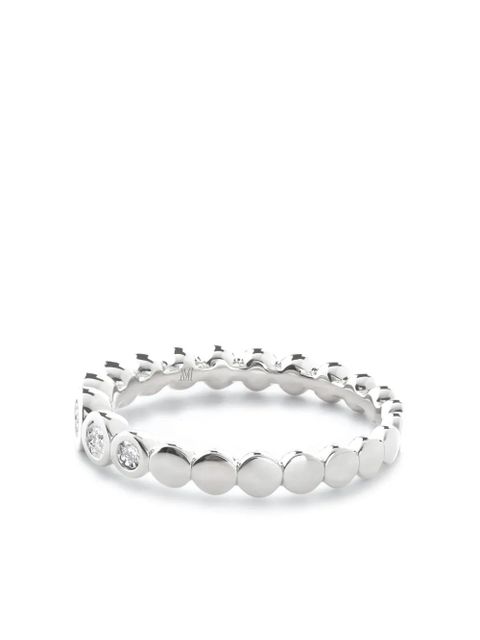 Monica Vinader Graduated half eternity ring - Silver - zdjęcie produktu nr 2