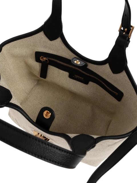 Versace Medusa-appliqué tote bag - Neutrals