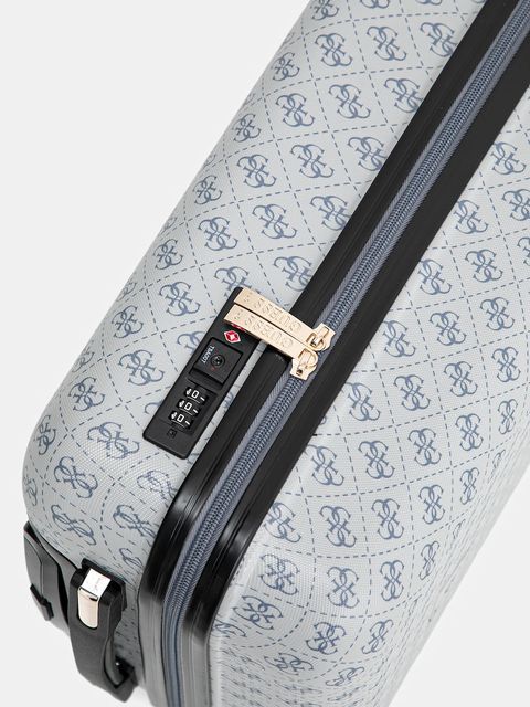 Guess walizka JESCO kolor niebieski TWHB83 89983 - zdjęcie produktu nr 2