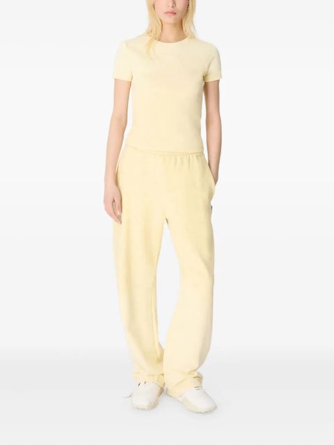 Marine Serre Moon faded T-shirt - Yellow