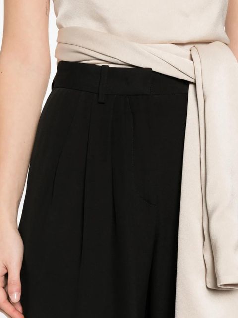 ISABEL MARANT Janice pleated trousers - Black