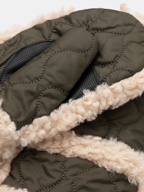 Barbour rękawiczki damskie kolor zielony LGL0146 - zdjęcie produktu nr 2