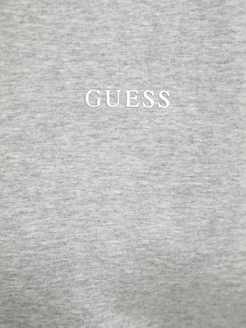 Guess bluza AURELIA damska kolor szary gładka V5BQ05 K1971