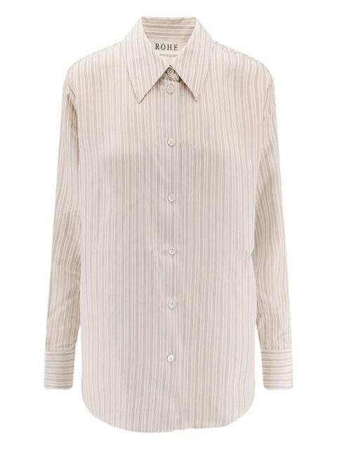 Róhe striped shirt - Neutrals - zdjęcie produktu nr 1