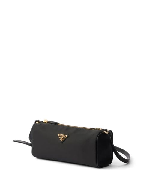 Prada triangle-logo pouch - Black