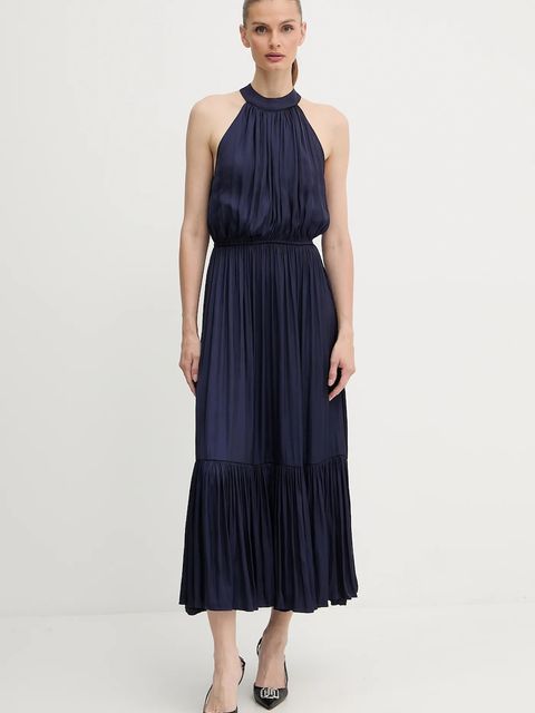 Morgan sukienka kolor granatowy maxi rozkloszowana RAMAGE - zdjęcie produktu nr 1